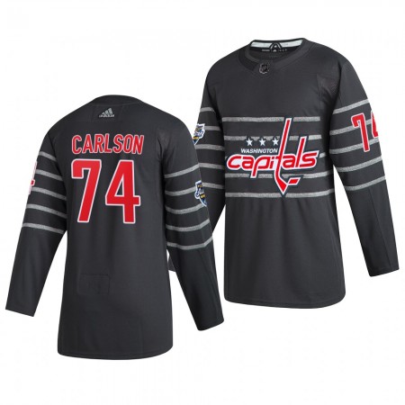 Washington Capitals Dresy John Carlson 74  Šedá Adidas 2020 NHL All-Star Authentic - Pánské